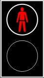 P1 and P2 safe road usage traffic lights